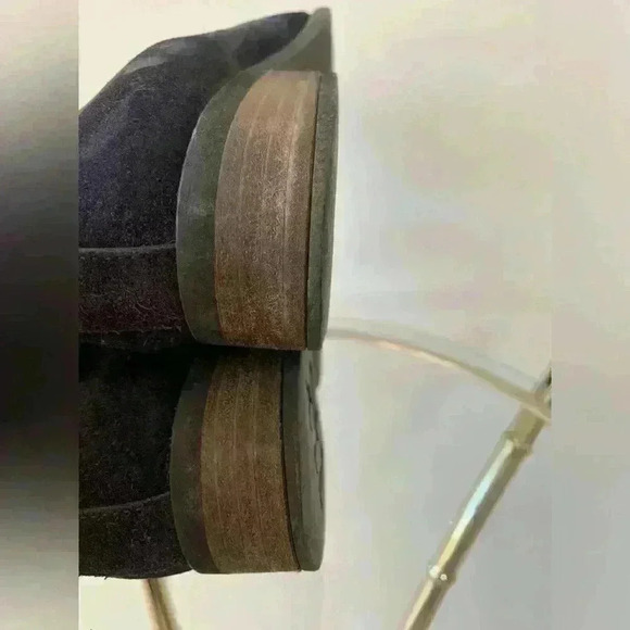 PAUL GREEN Navy Suede Lace Up Boots - Picture 12 of 12